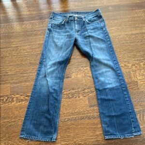 7 For All Mankind Men's Blue Jeans